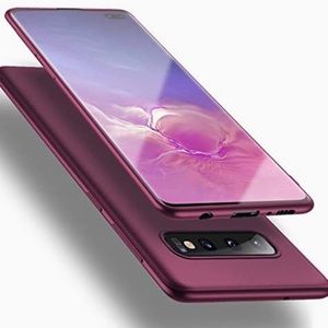 Galaxy s10 360 full coverage shockproof case viole